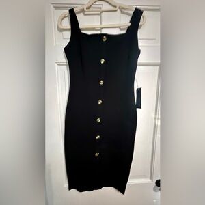 Shinestar Black Dress